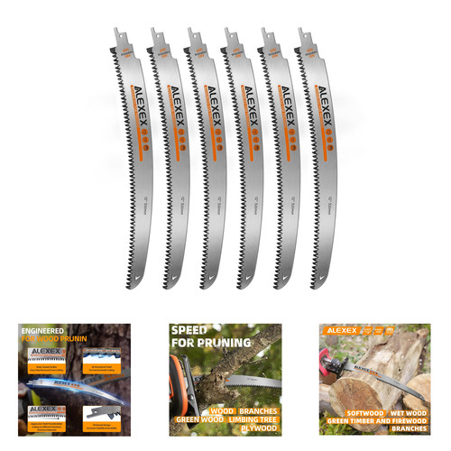 Reciprocating saw blades - reciprocating, 12